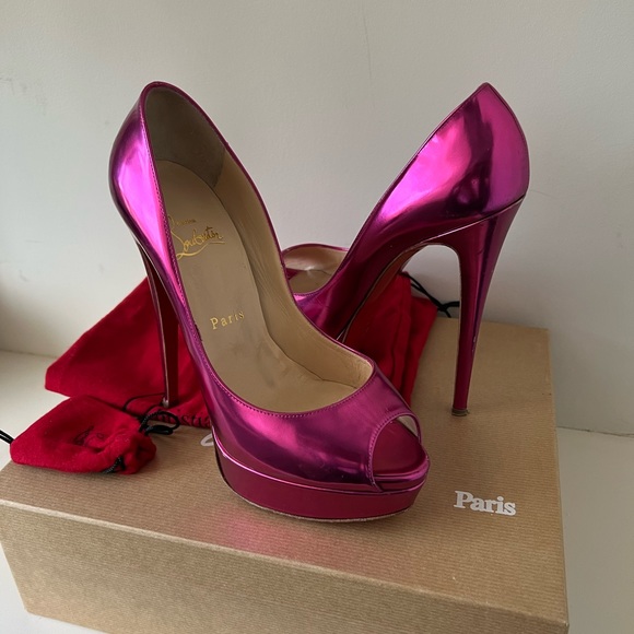 Christian Louboutin Lady Peep 150 - Picture 1 of 7